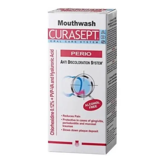 CURASEPPT ADS 212 Perio Oral Solution Chlorexidine Suitable for Periodontal Treatments, 200ml