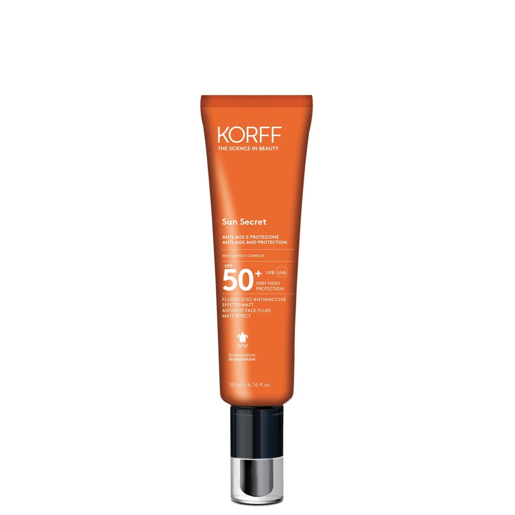 Korff Sun Secret Sensorial-Matt Sun Cream Spf50 40ml