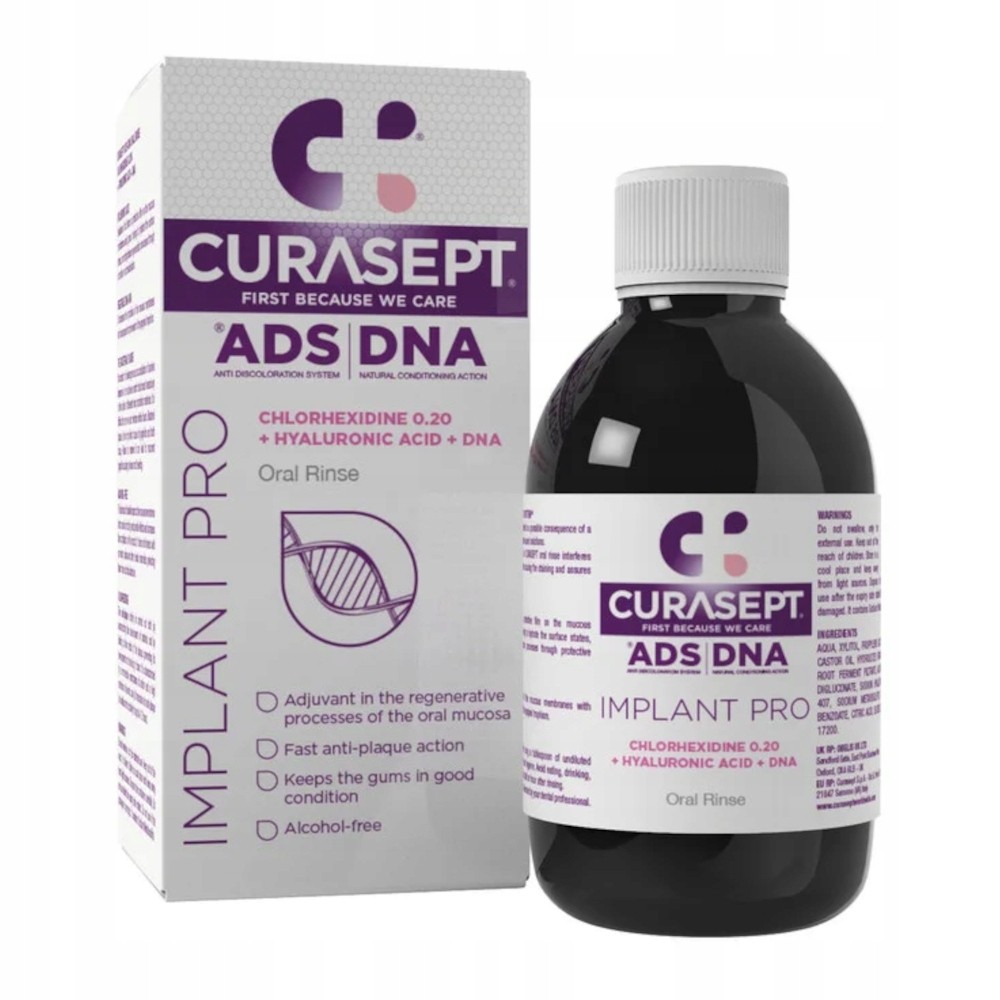 Curasept Implant PRO Mouthwash 200 Ml