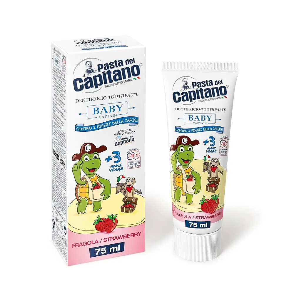 Pasta Capitano Toothpaste Baby at Strawberry 75ml