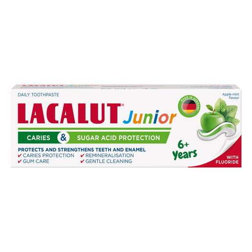 Lacalut Junior Sugar Acid Protection Toothpaste for Children 6+ Years 55 Ml