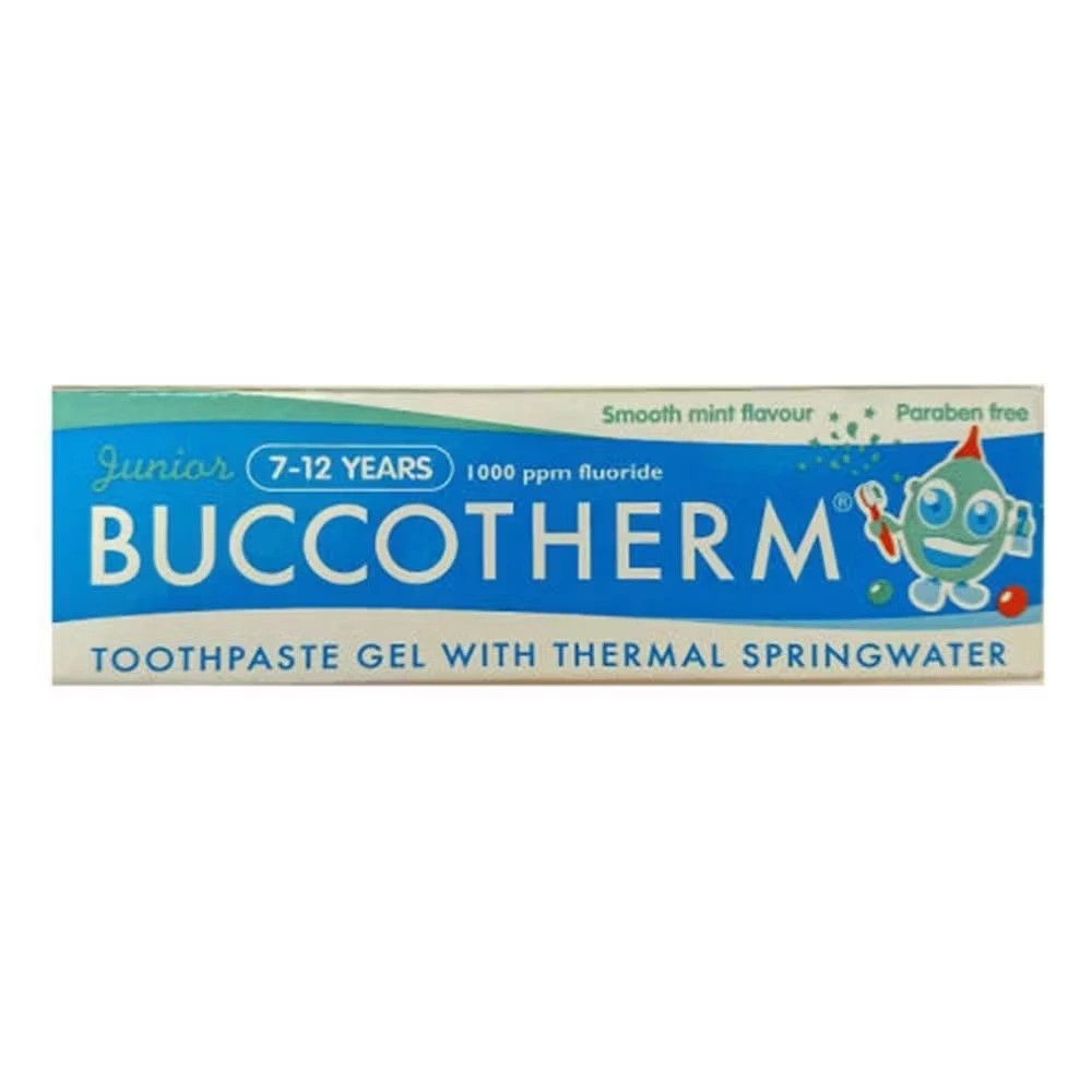 Buccotherm Junior Toothpaste Gel with Thermal Springwater 7-12 Years Old 50ml