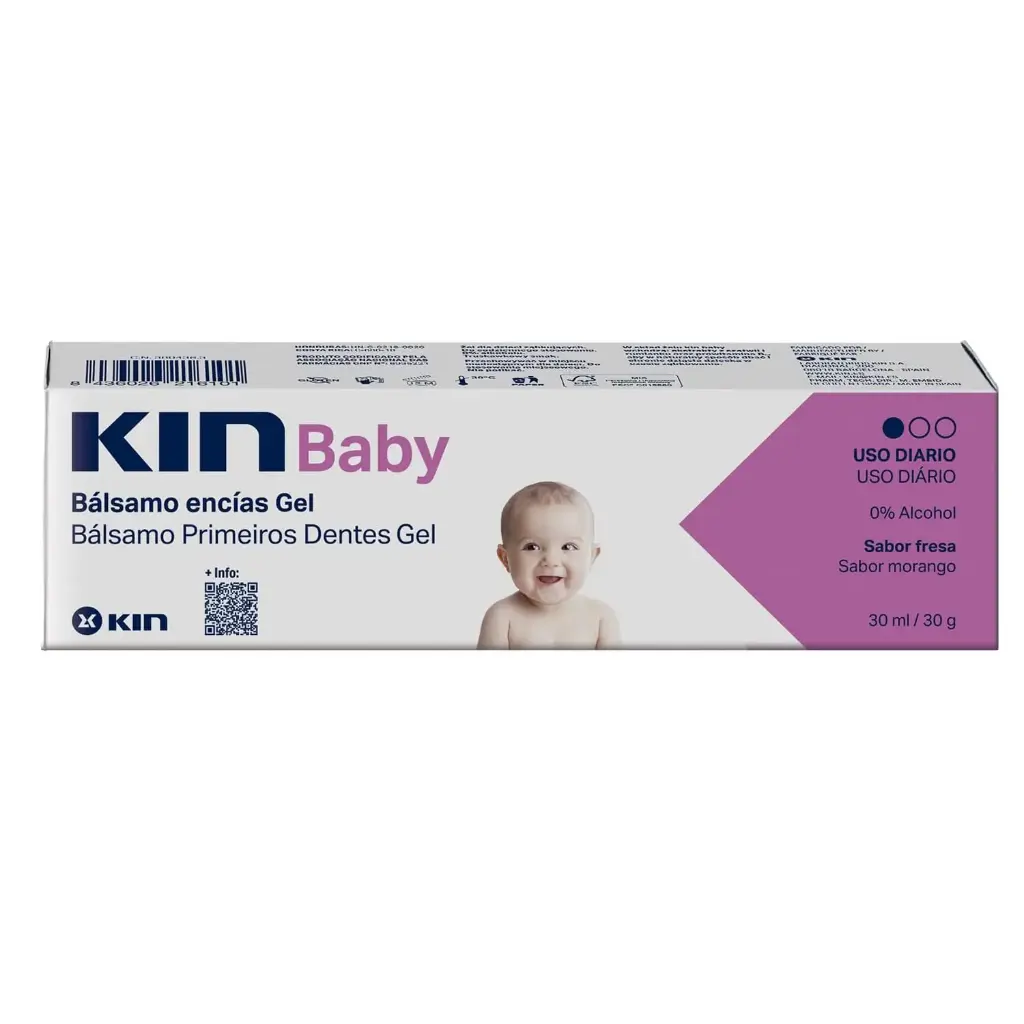 Teething Gel Kin Kin Baby 30 Ml