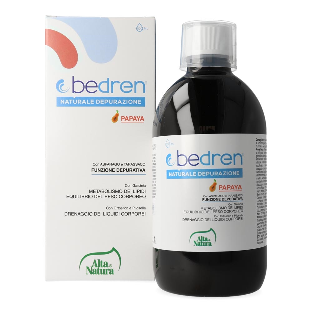 BEDREN NATURALE DEPURAZIONE PAPAYA 500 ML