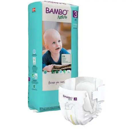 BAMBO NATURE 3 TALL 4-8 KG/ 52 PCS