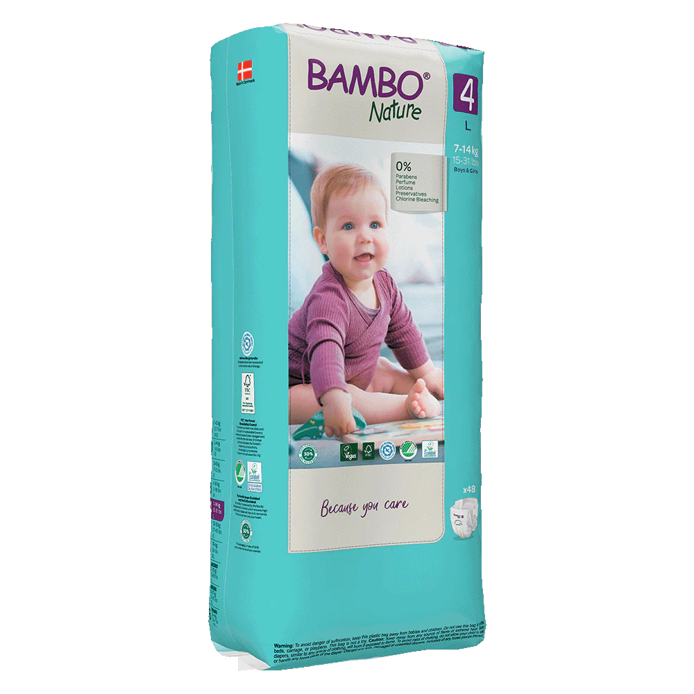 BAMBO NATURE 4 TALL 7-14 KG/48 PCS