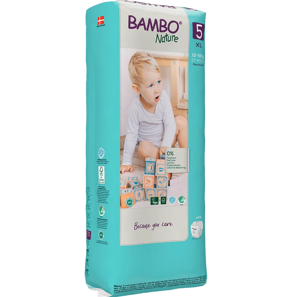 BAMBO NATURE 5 TALL 12-18 KG/44 PCS