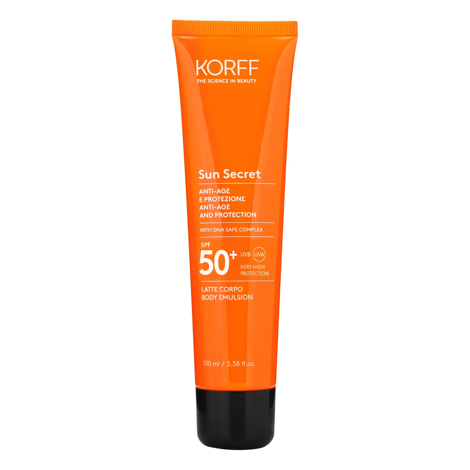 Korff Secret Sun Protective Sun Milk and Anti Age SPF50 + 100ml