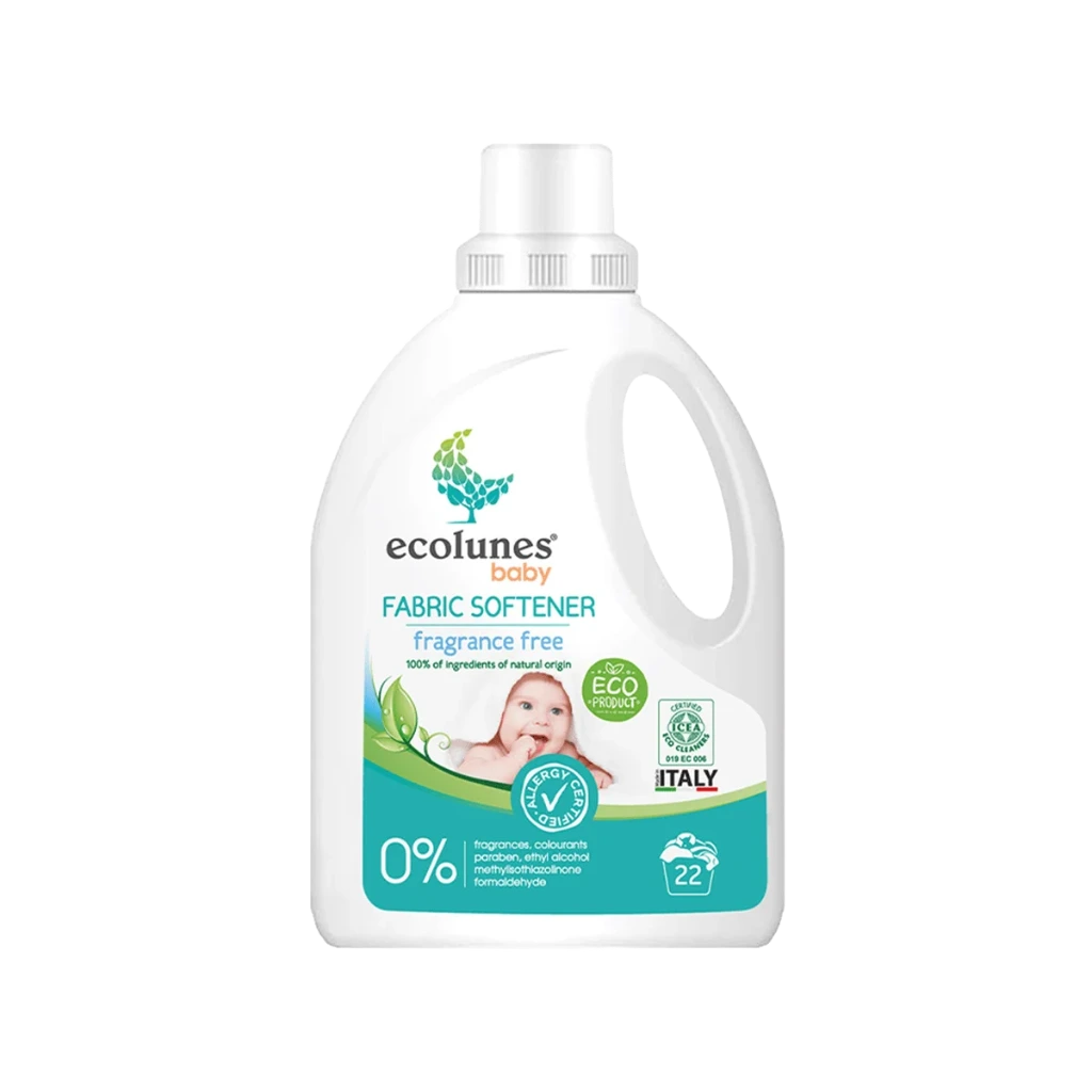 ECOLUNES FABRIC SOFTNER/ ZBUTES RROBASH 1 LITER/ 22 LARJE