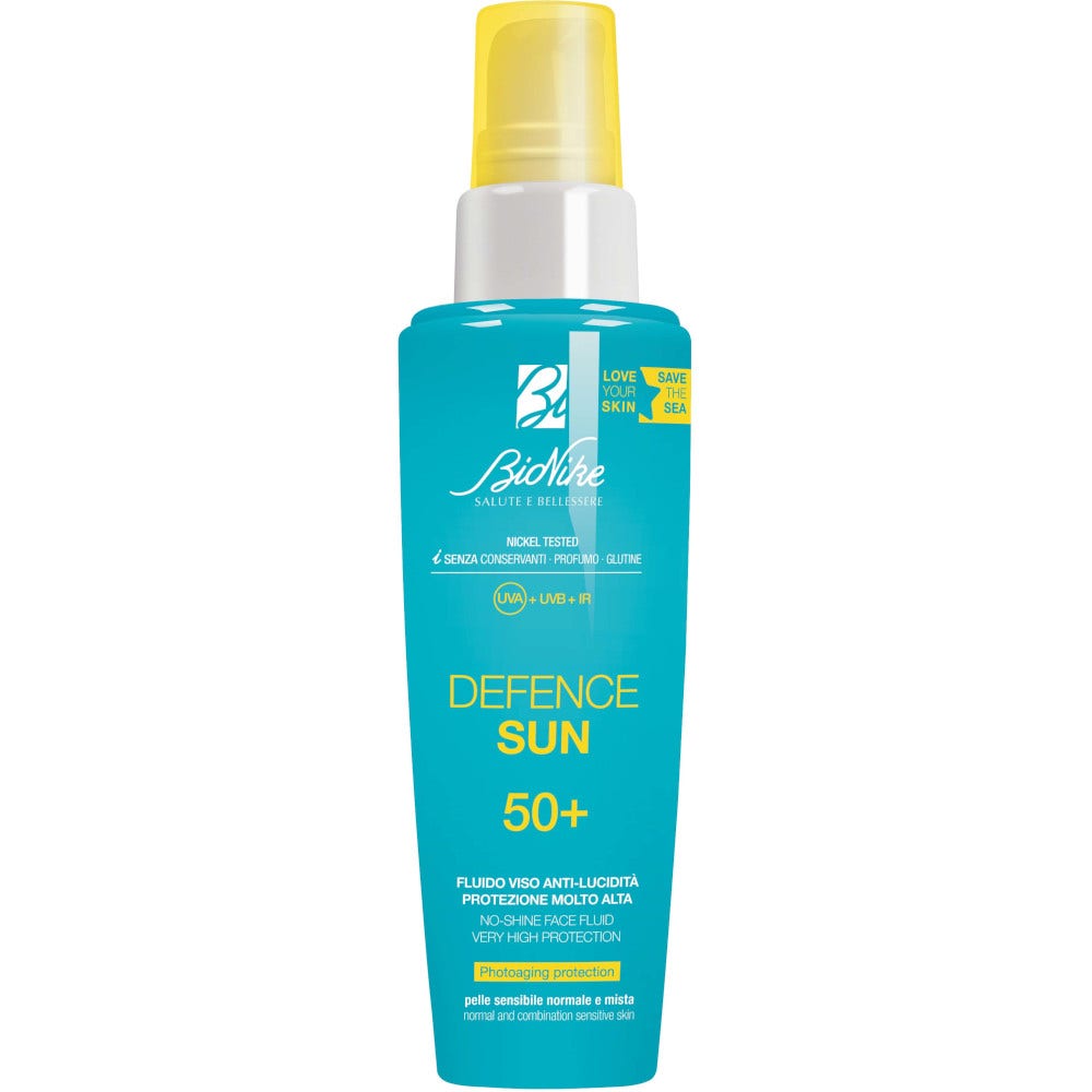 BioNike Defence Sun Sunscreen for Normal and Combination Skin SPF 50 50 Ml