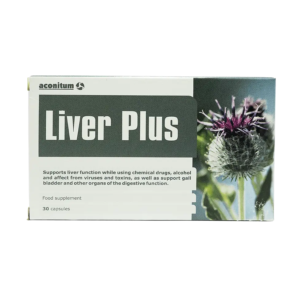 Aconitum – Liver Plus 30 capsules