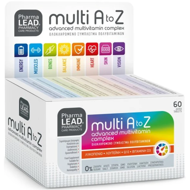 Multi a to Z - Advanced Multivitamin Complex 60cap