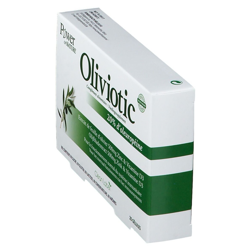 Power of Nature Oliviotic 20 capsules