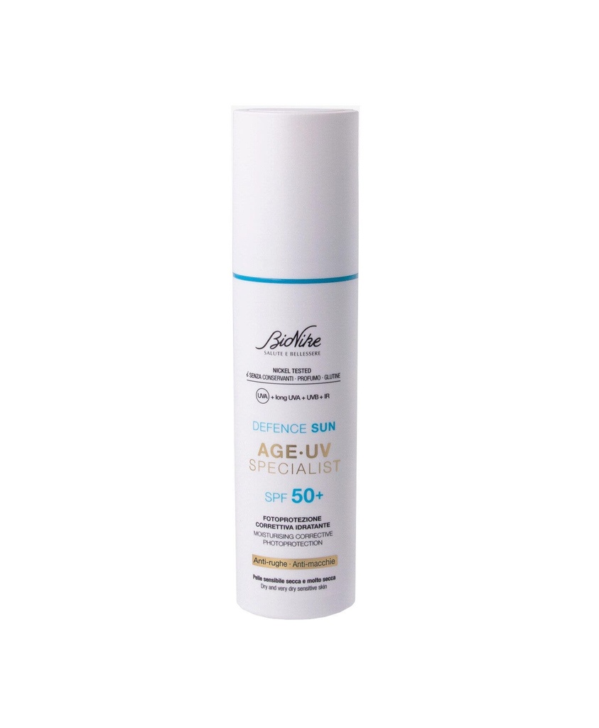 Bionike Defense Sun Age Uv Specialist SPF 50 Moisturizing Protection 50 Ml