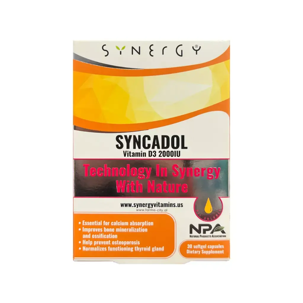 Synergy Vit D3 2000 UI 30 Capsules