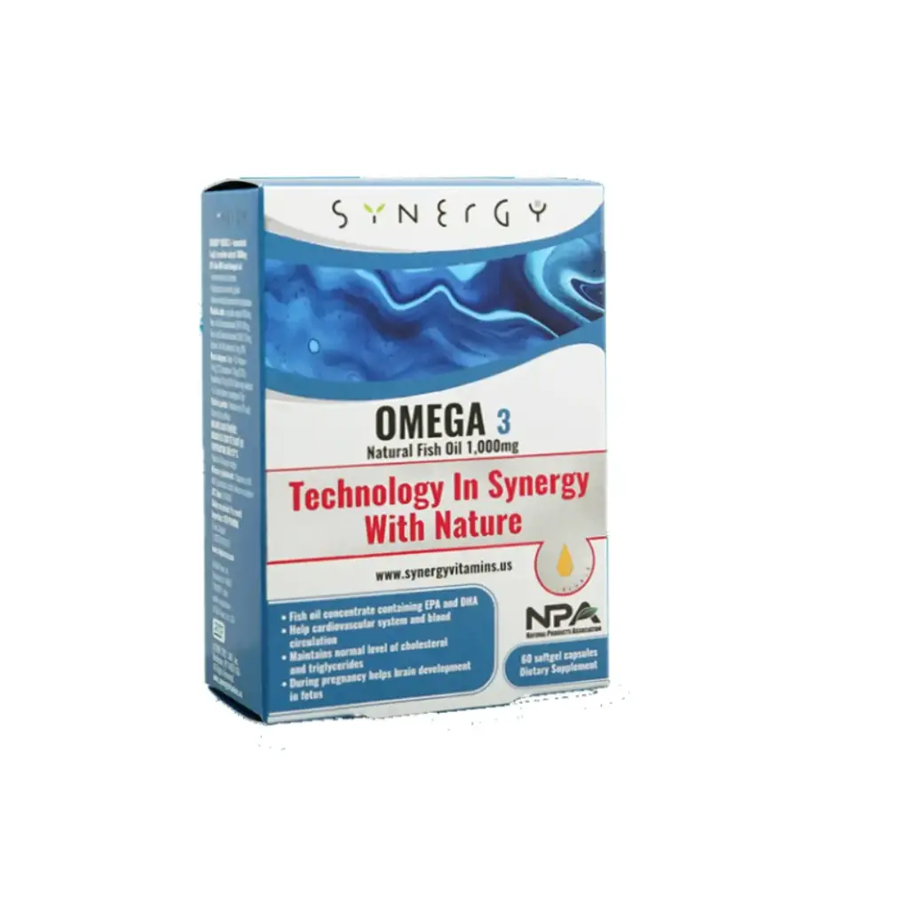 SYNERGY OMEGA 3 1000mg