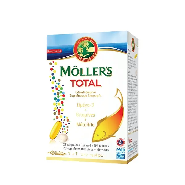 MOLLER’S Total 28 TABS & 28 KAPSULA