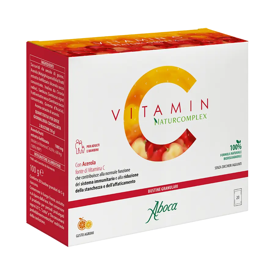 Aboca Vitamin C NaturComplex Integratore * 20