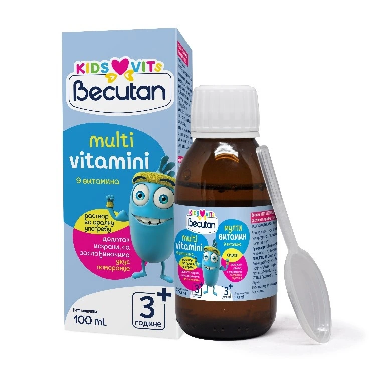 Becutan KIDS VITS Multivitamins 100ml