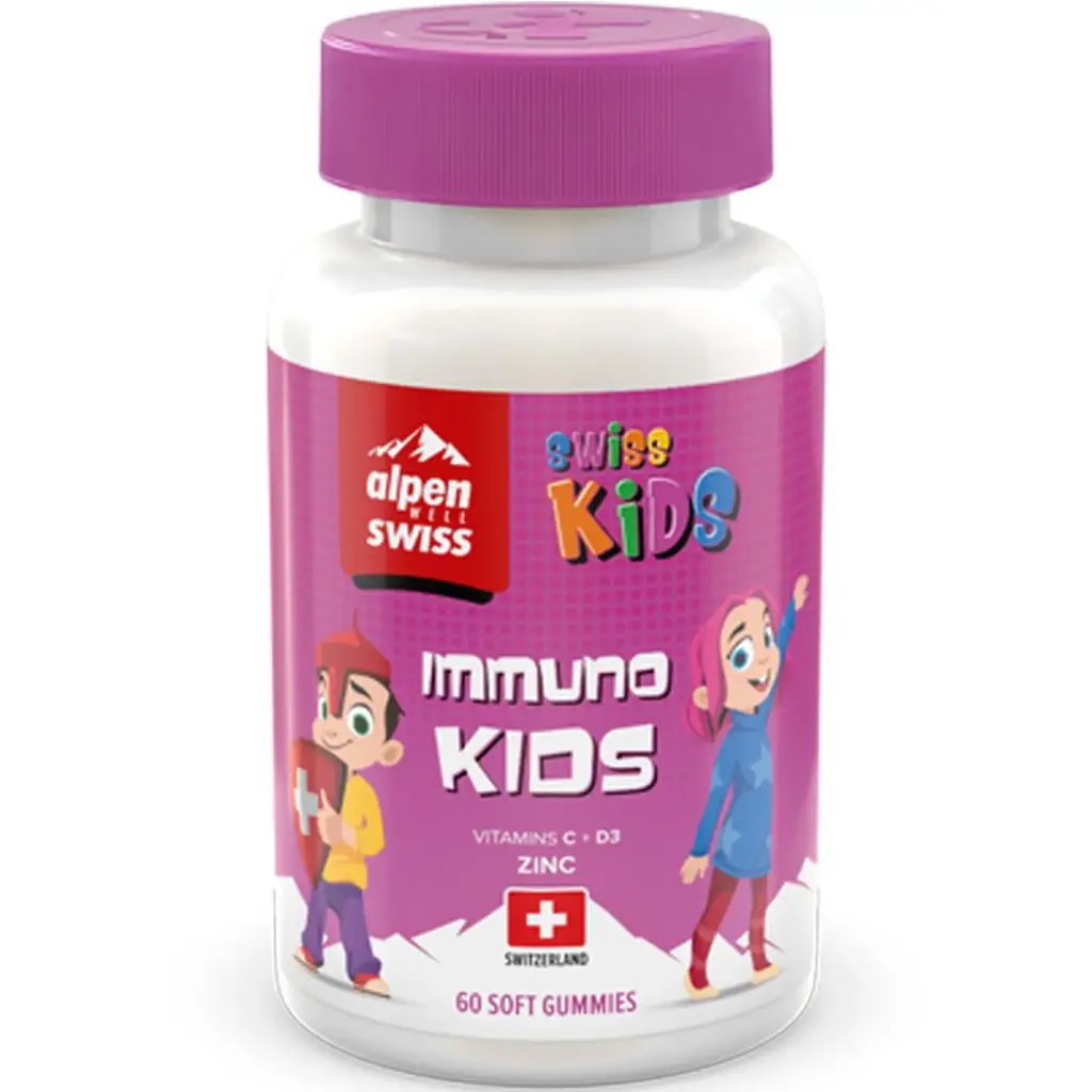 Vitamins of the gel fallows Swiss Kids (Svis Kids) Immuno Kids with orange flavor 60 pcs