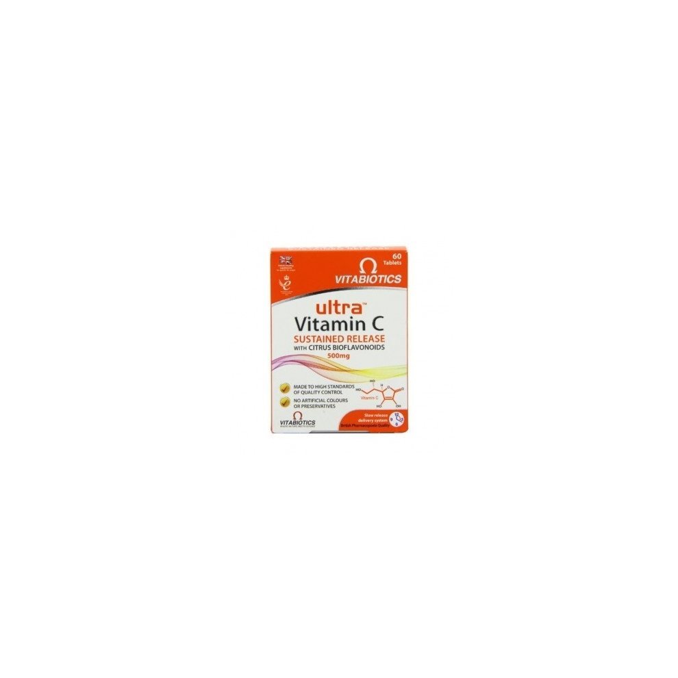 Vitabiotics Ultra Vitamin C 500mg 60 Tablets, 60