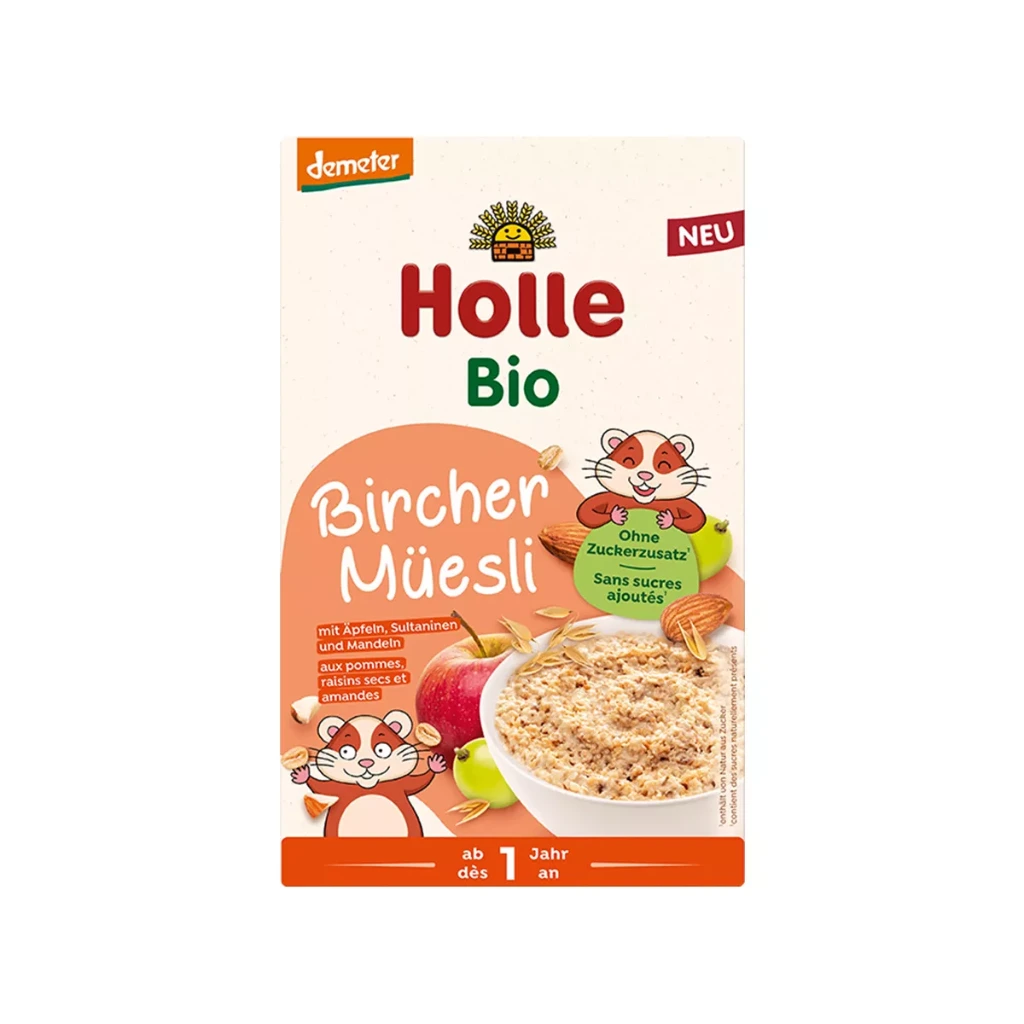 Holle Bio Organic Wholegrain Bircher Muesli 12M+ (*200gr)