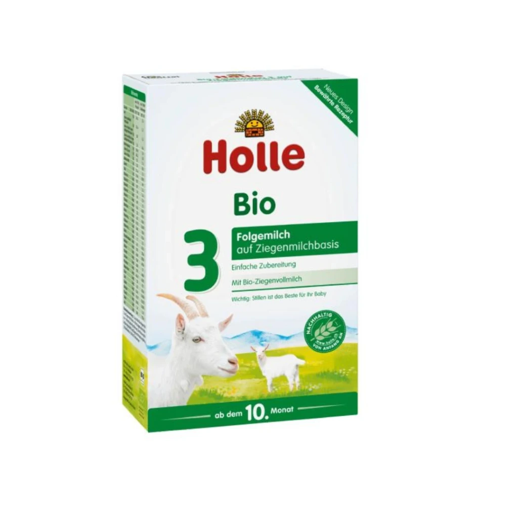 Holle Organic Infant Goat Milk Formula 3 (10 muaj+) *400gr