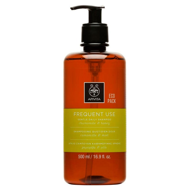 Apivita Frequent Use Gentle Daily Shampoo Shampoo for Everyday Use with Chamomile 500 Ml