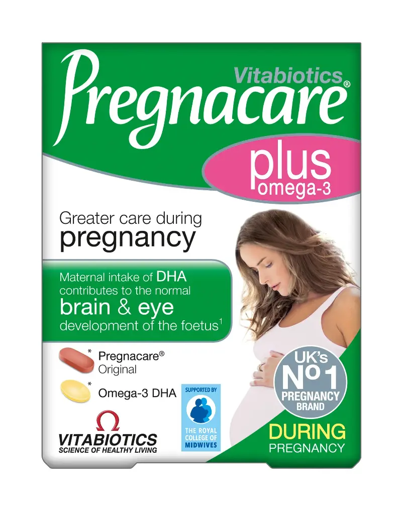 Vitabiotics Pregnacare Plus Omega 3 56 Capsules
