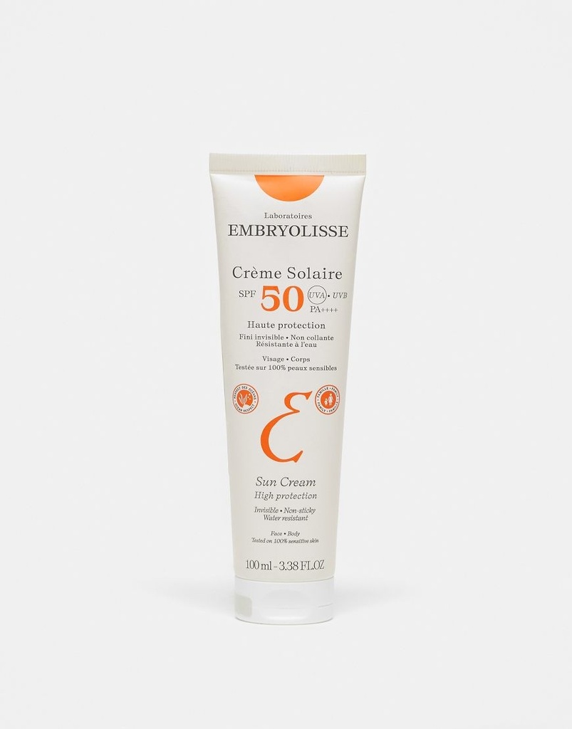 Embryolisse Sun Cream SPF 50 100ml-No Colour