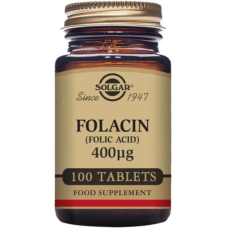 Solgar Folacin (Folic Acid) 100 Tablet