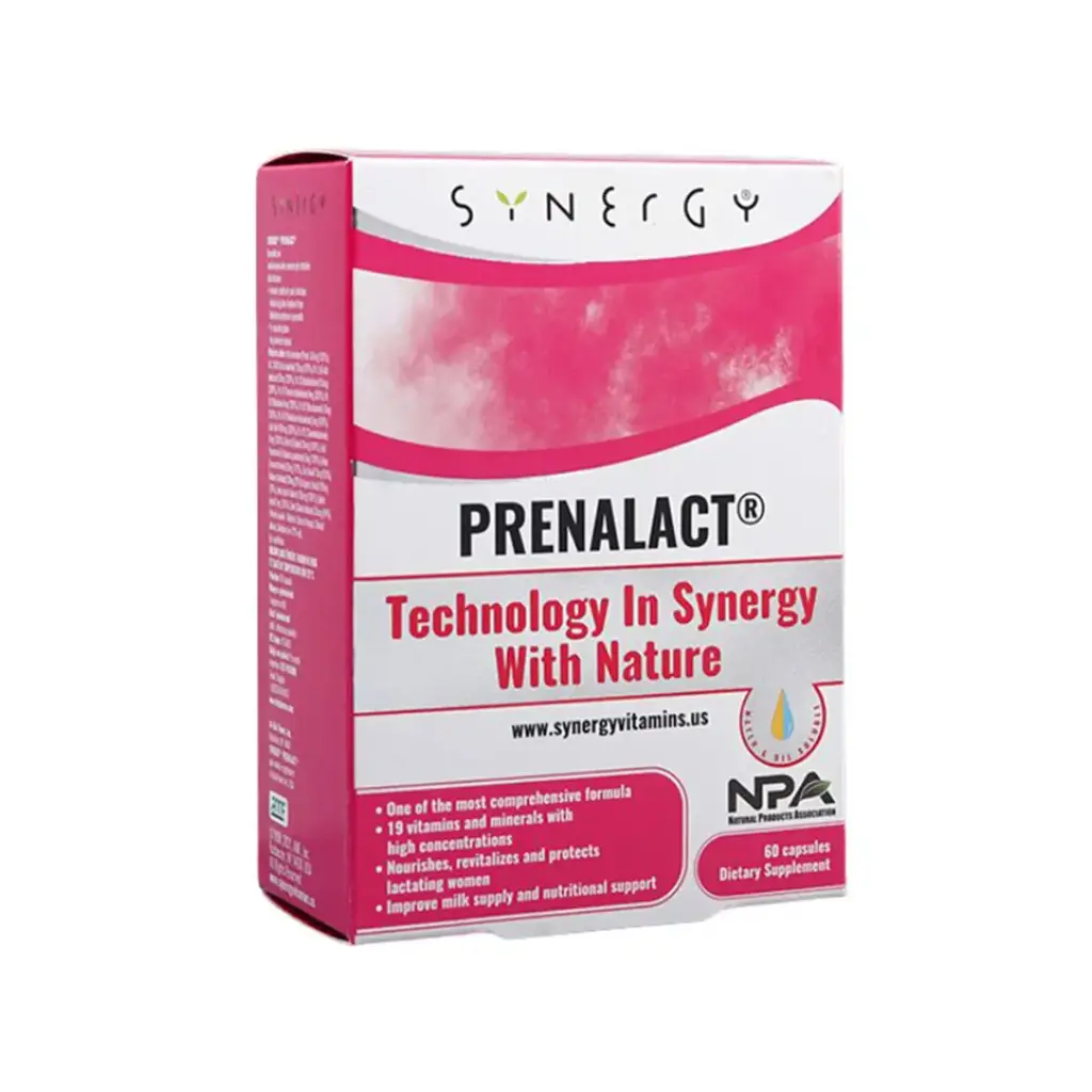 Synergy Prenalact Multivitamins 60 Capsules