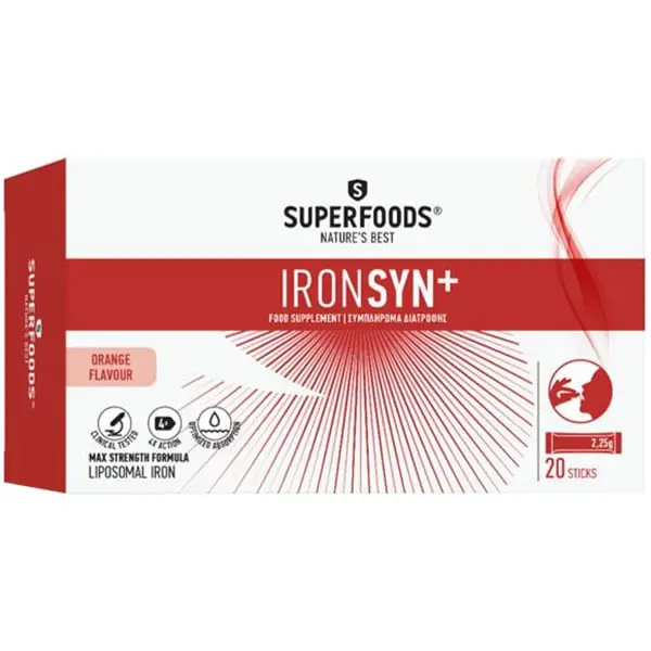 Superfoods Ironsyn+, 20sachets