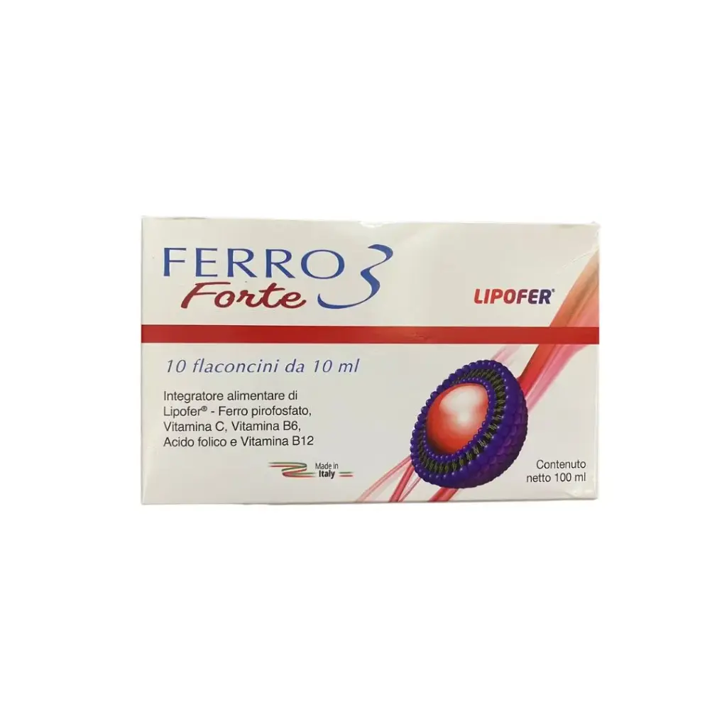 FERRO 3 FORTE - 10 FLAKONE