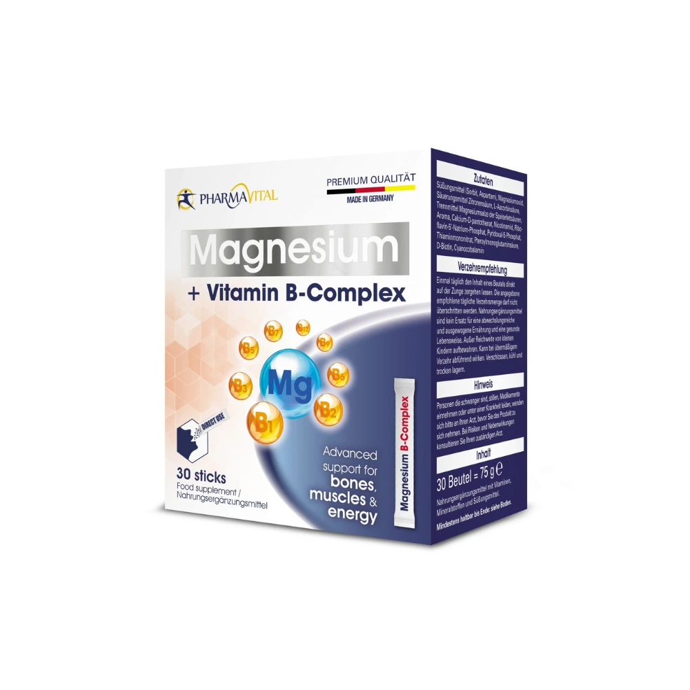 Pharmavital Magnesium + Vitamin B-Complex 30sticks