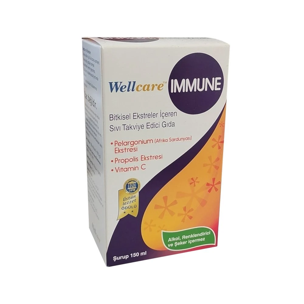 Wellcare Immune Herbal Syrup 150 ml