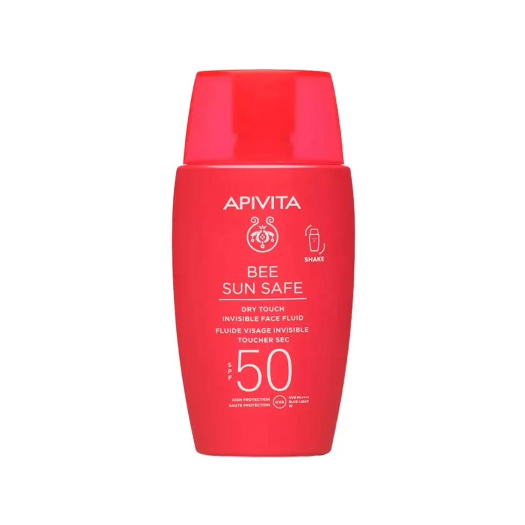 APIVITA BEE SUN SAFE DRY TOUCH INVISIBLE FACE FLUID 50ML