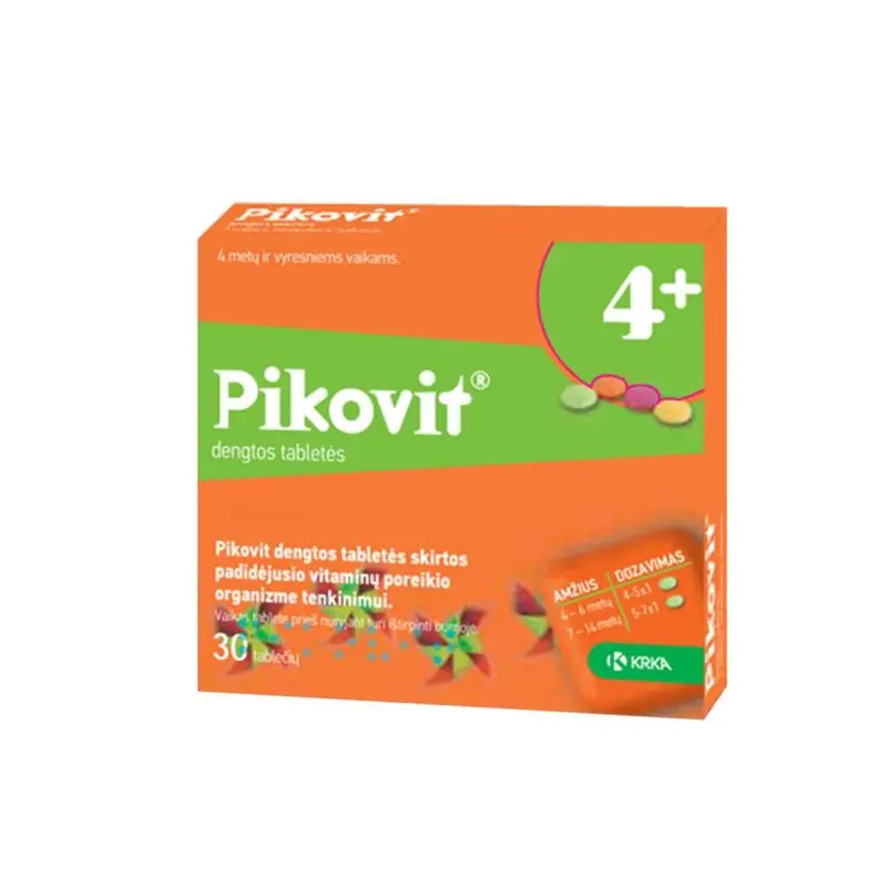 PIKOVIT 4+ 30 TABLETA