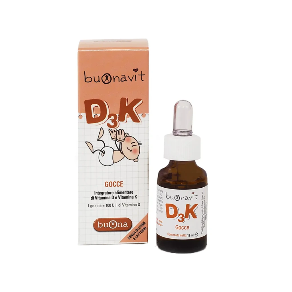 Buona Buonavit D3K Bone Supplement for Children 12ml