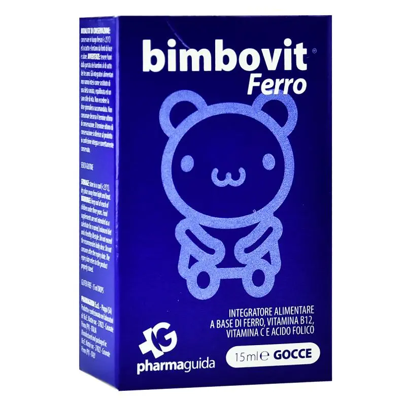 PharmaGuida Bimbovit Ferro Oral Drops 15 ML