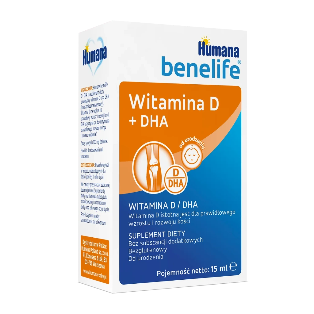 HUMANA BENELIFE VITAMIN D/DHA *15ML
