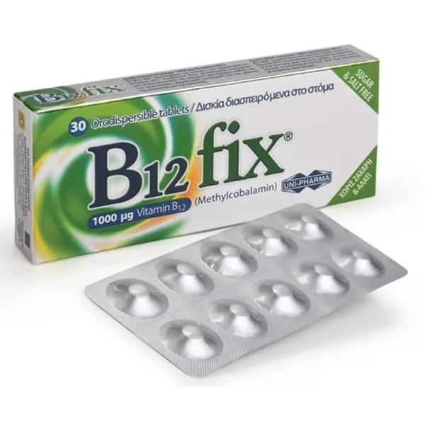 B12 FIX 1000MG 30 TABS