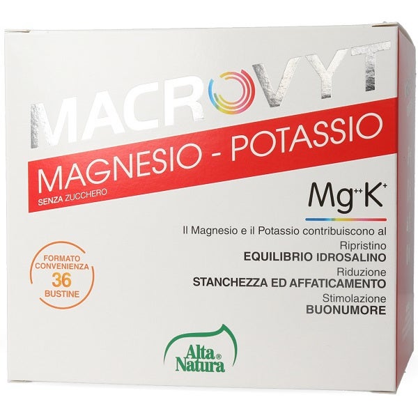 Macrovyt Magnesio Potassio 36 Bustine