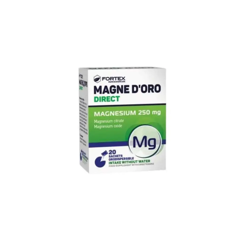 Fortex Magne D'oro Magnez 20 Bustina Të Lëngshme