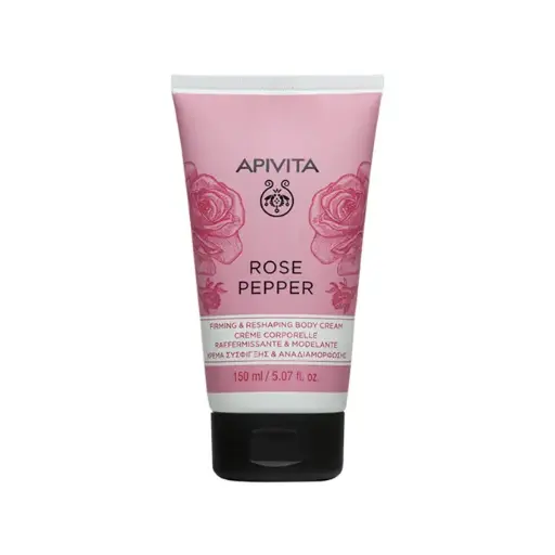 Apivita – Rose Pepper Firming and Reshaping Body Cream 150ml