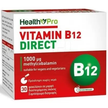 HEALTH PRO Vitamin B12 Direct 30fak.