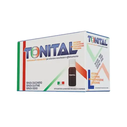 Tonital flakone me aminoacide dhe vitamina