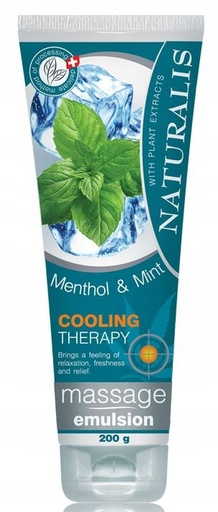 Naturalis Cooling Massage Emulsion 200g