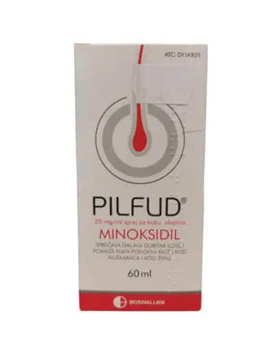 PILFUD Minoxidil 20 MG/ ML * 60 ML