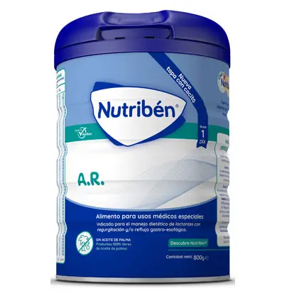 Nutribén - Start AR for infants from day one.